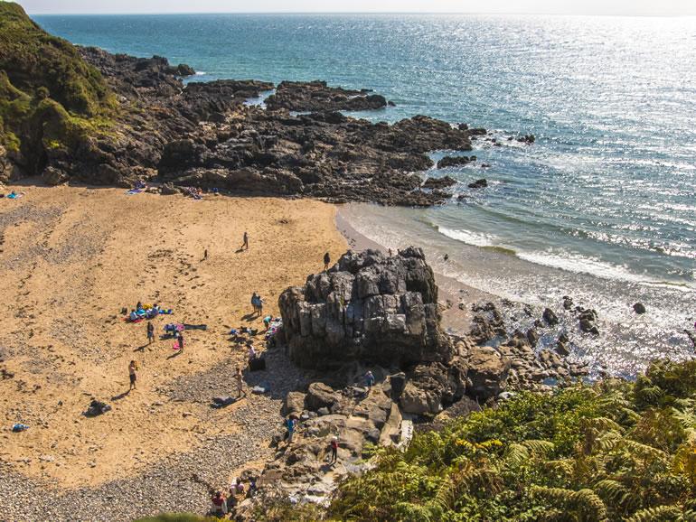 Gower Beaches : Rotherslade