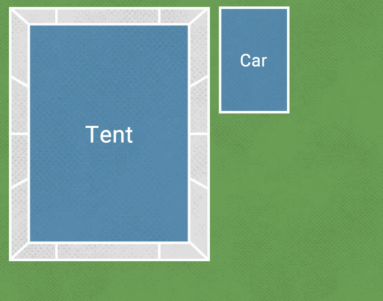 Tent Pitch Dimensions